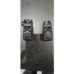 Hausse et guidon pour rail picatinny