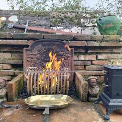 TOURNEBROCHE DE CHEMINEE MECANIQUE 19 XIXème