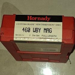 Hornady custom grade jeu d outils NEUF 460 wetherby magnum vendu par poudrenoirepro