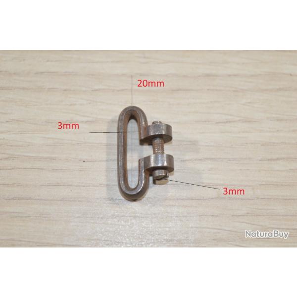Support / Battant de bretelles pour fusil ancien chasse Martini   restaurer  identifier (20C)