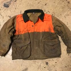 Veste de chasse en coton enduit FILSON