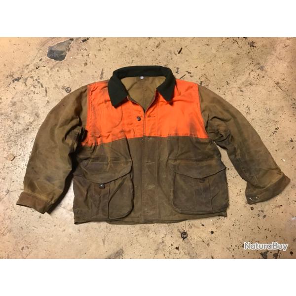 Veste de chasse en coton enduit FILSON