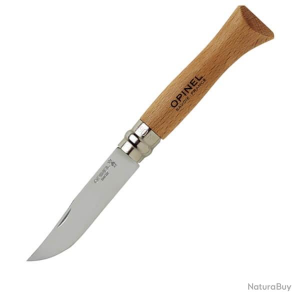 Couteau Opinel N06 VRI "Tradition inox"  htre 123060