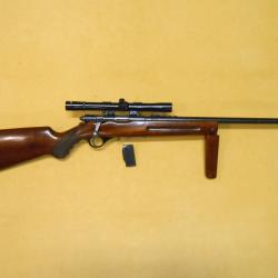 BELLE CARABINE MOSSBERG US - Cal 22LR à CHARGEUR +LUNETTE 4x20 - 1 SANS PRIX DE RÉSERVE !!!