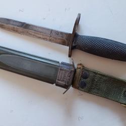 Baïonnette Poignard US M7 Foureau US M8AI Made in W Germany