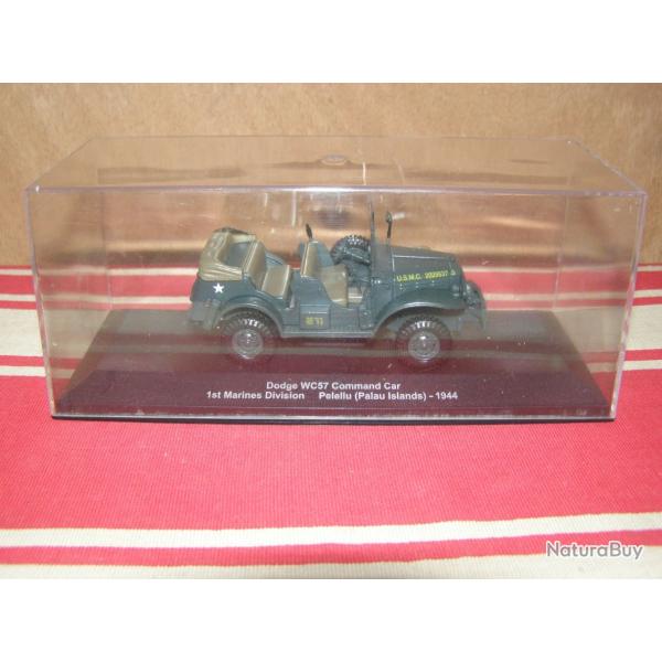 Collection v�hicule militaire (�ch 1/43) : Voiture de commandement Dodge WC57 (�le des Palaos 1944)
