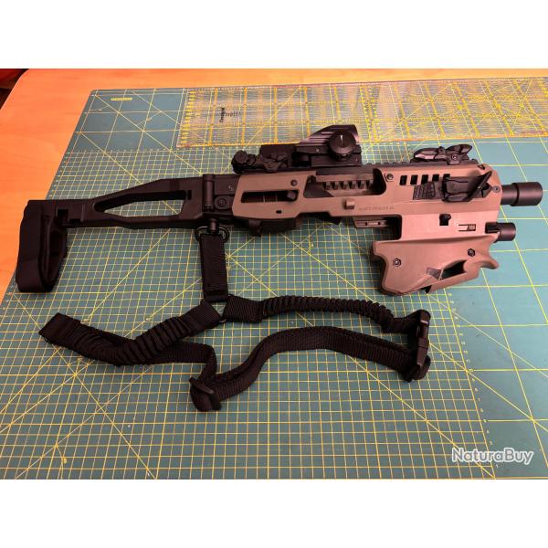 Micro RONI. Gen 4 - Pro Kit pour CZ P10C et P10F Green