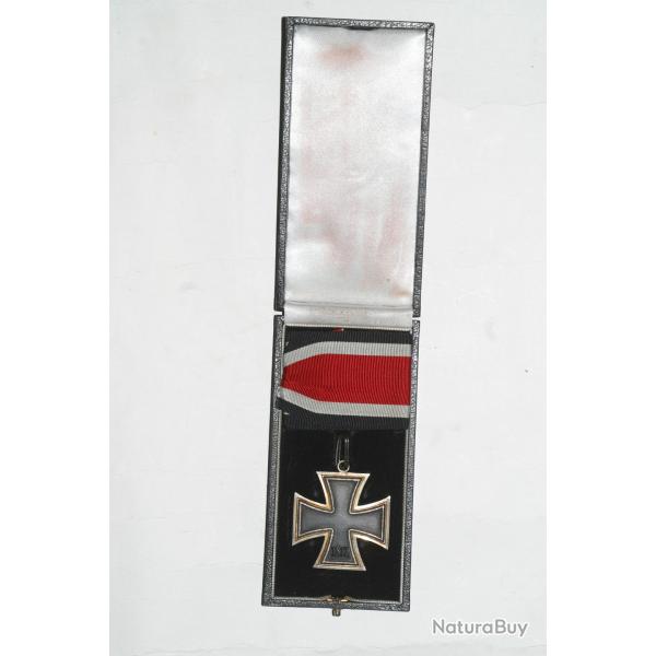 WW2 Allemagne, Croix de chevalier de la croix de fer avec son crin et son ruban