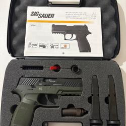 Sig Sauer P320 P.A.K 9mm Green OD