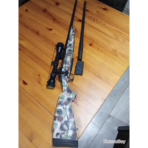 Carabine Bergara BX 11 (TAKEDOWN) un canon en 30-06 et un autre en 243 winch, carabine introuvable