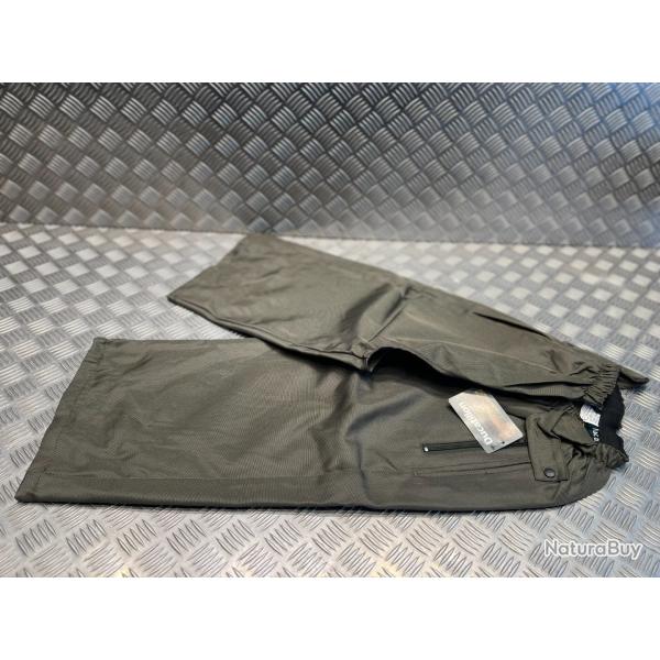 cuissard leger anti ronces polyester double coton kaki chasse foret taille s