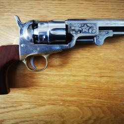 Revolver à Poudre Noire Pietta 1851 Navy Yank Gravé cal.44