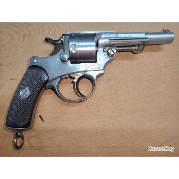 Arme franaise - Revolver modle 1873 pour la troupe - S1876