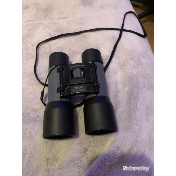 jumelle Maginon 10x40 . 84m/1000mbelle luminosit tbe