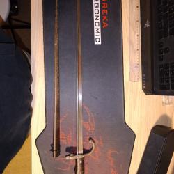 BAIONNETTE GRAS Mle 1880. PARIS OUDRY 1880