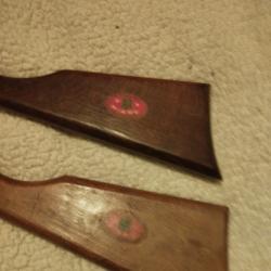 Vends lot de deux carabines &agrave; plombs et fl&eacute;chettes EUREKA mod&egrave;le diana calibre 4,5 mm