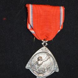 MEDAILLE DE VERDUN- MODULE SIGNE PAUTOT-GRANDE GUERRE 1914/1918