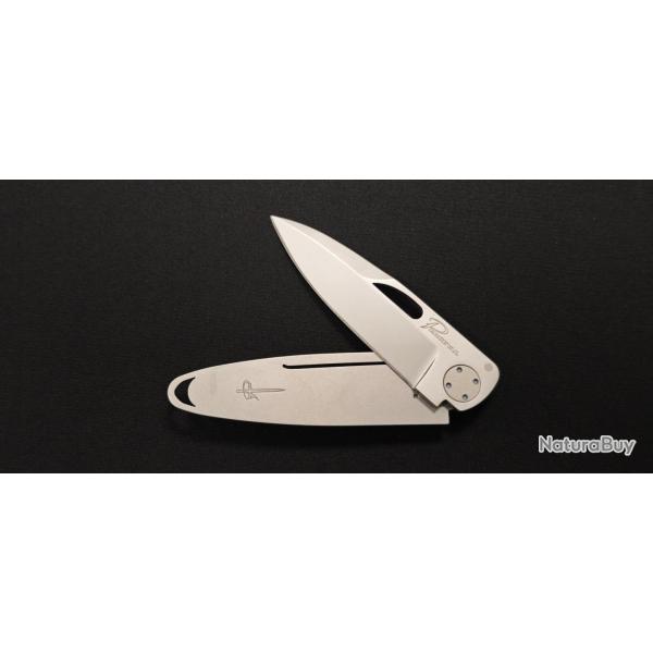 Atelier Perceval T45 - Couteau de poche Ultra-fins, inox Z40