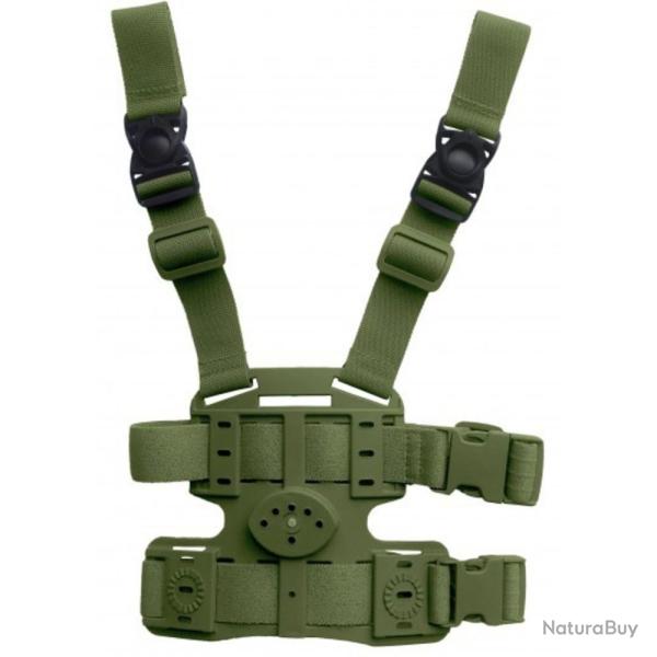 Plaque de cuisse 2 sangles 8K18 - Vert