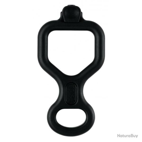 Descendeur en huit avec doigt anti-brlure