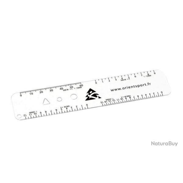 R�gle de tra�age � trois unit�s de mesure