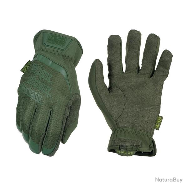 Gants Mechanix de palpation FastFit Vert
