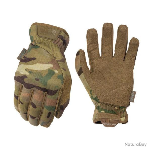 Gants Mechanix de palpation FastFit Multicam