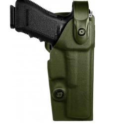 Holster Vegatek Duty VKD804 pour GLOCK 17/19/22/23 - Vert Gaucher