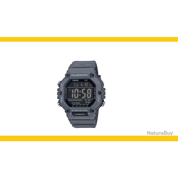 Montre Digitale Casio - Grand cran, tanche 100m