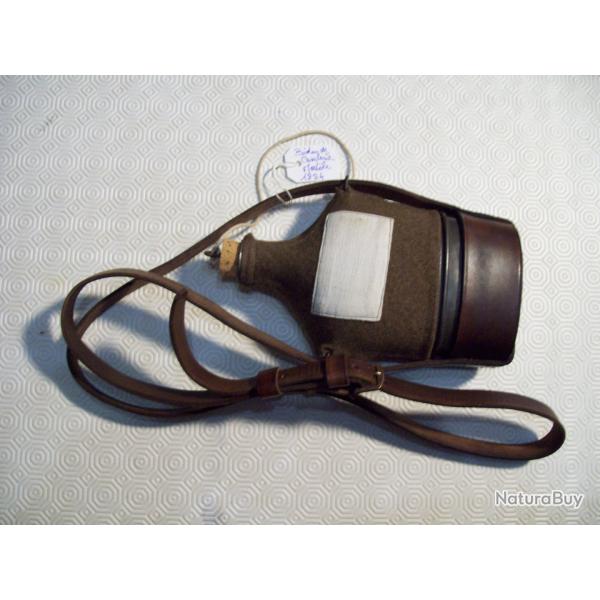militaria ww1 gourde de cavalerie modle 1884 francais 14/18