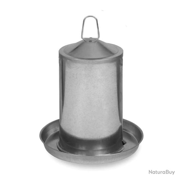 Abreuvoir Poules � Double Paroi en T�le Galvanis�e de 4 L