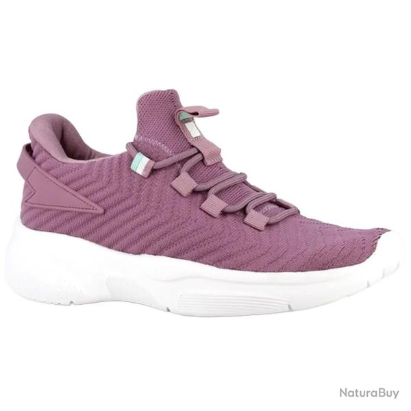 Baskets femme rose l�g�res et confortables - Tailles 36 � 41 41