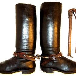 BOTTES d'OFFICIER de la KAVALERIE WW2  /cb