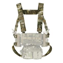 Harnais en h pour chest rig tactique mk3 mk4 - camo- LIVRAISON GRATUITE