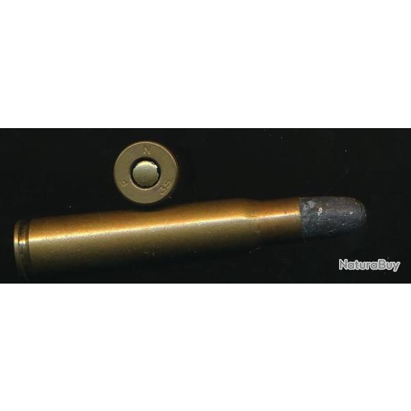 (10488) Une cartouche 7,65x53 MAUSER �  balle de tir r�duit MARGA, en composite  F N 35 ww2 Belgique