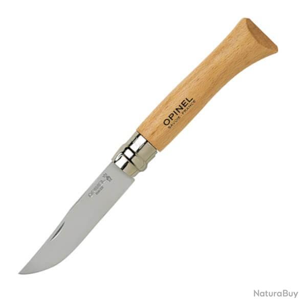 Couteau Opinel N10 VRI "Tradition inox" manche htre 123100