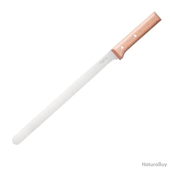 Couteau  jambon/carpaccio Opinel "Parallle n123" manche htre 1823