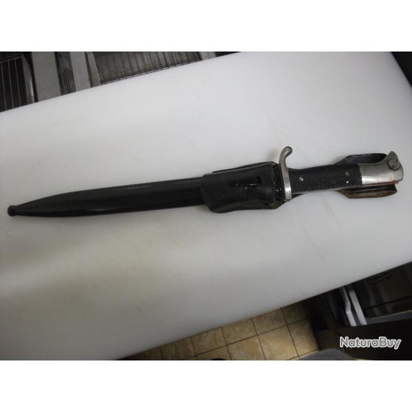 LOT EQUIPEMENT MILITAIRE BAIONNETTE ALLEMANDE DE SORTIE ??? 1