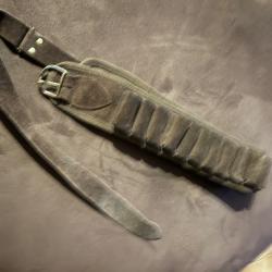 Cartouchière cuir neuve