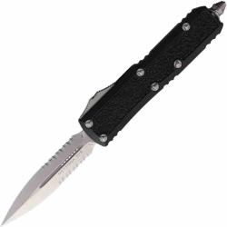 Couteau OTF Microtech Daytona Lame Acier M390 Manche Aluminium Noir Automatique USA MCT12611S