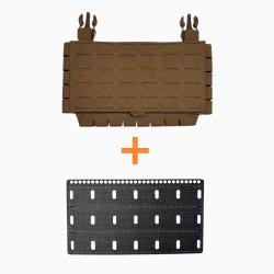 Multi Mission Placard Gen 2 Coyote Avec Base d'insert - Taille: Standard