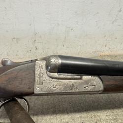 FUSIL JUXTAPOSE ARTISANAL ESPAGNOL CALIBRE 12/70 - 1 sans prix de réserve