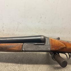 FUSIL ARTISANAL ESPAGNOL JUXTAPOSE CALIBRE 12/70 - 1 sans prix de réserve