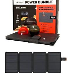 DEEPER CHIRP 3D AVEC PANNEAU SOLAIRE 36W