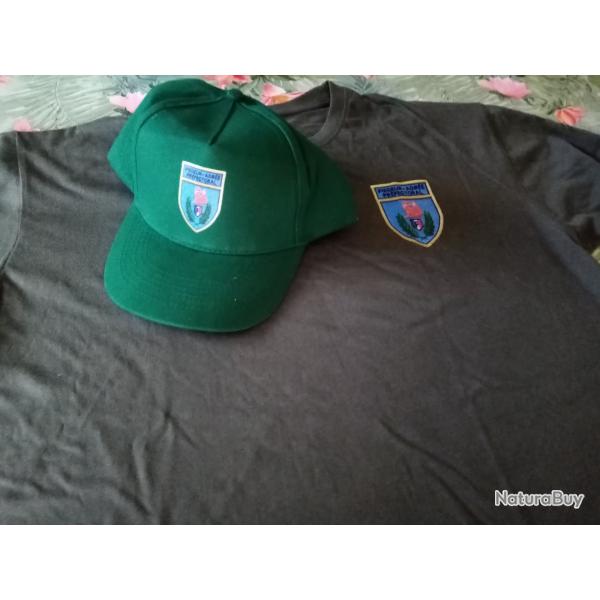 vend tee shirts neuf et casquette neuve pi�geur agr��