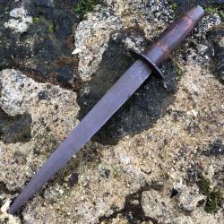 ANCIEN POIGNARD DE MARIN  " couteau tonneau "