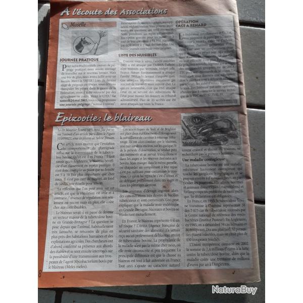 Journal des piegeurs