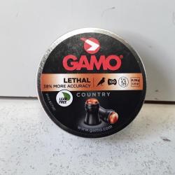 x100 Plombs Gamo LETHAL cal.4,5mm