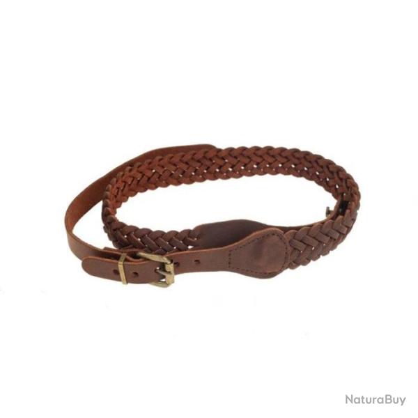 Bretelle pour fusil Januel Croute tress�e - 8 brins