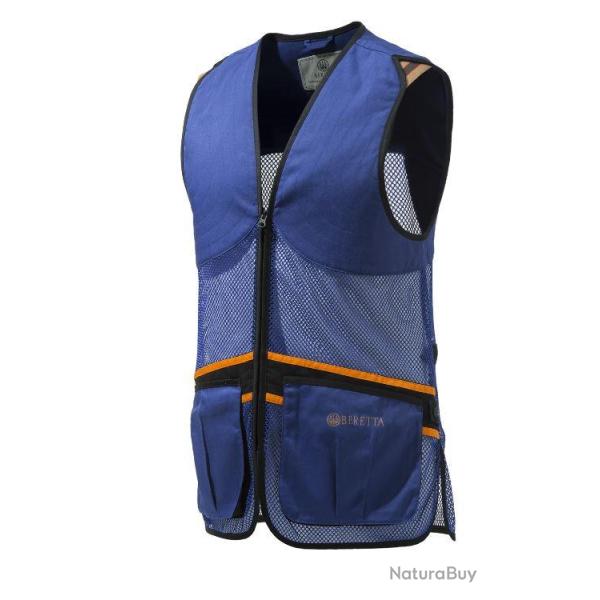 Gilet Beretta Full Mesh - Bleu / L / Droitier